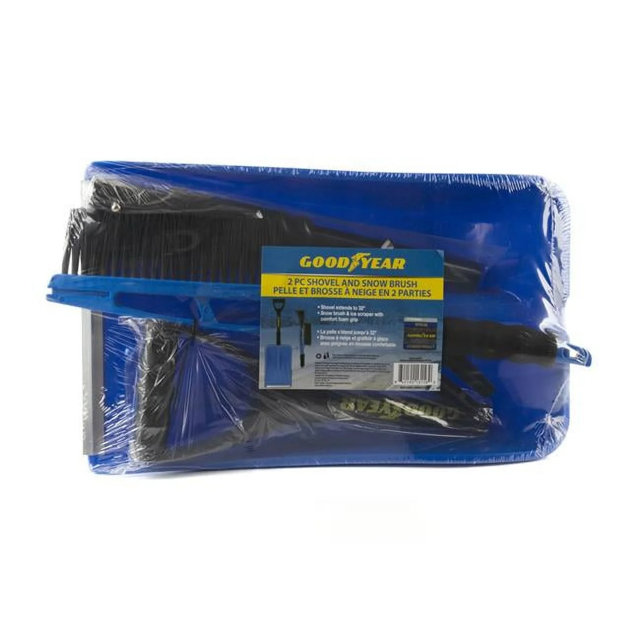 Goodyear GY3158 Snow Shovel & Brush Combo
