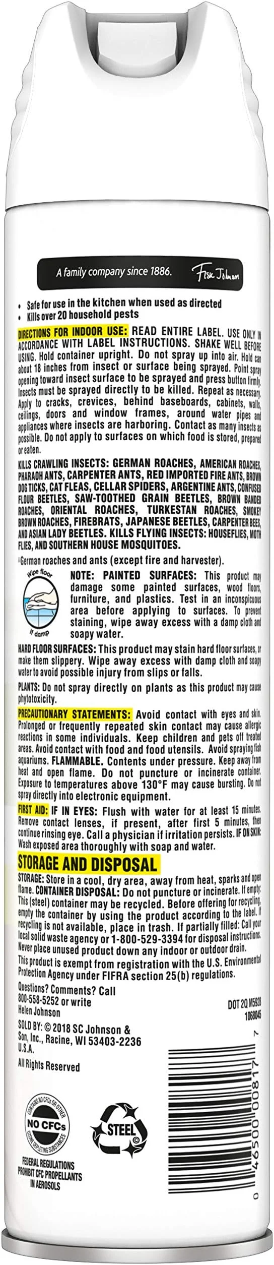 Raid Ant and Roach Killer 11 Ounce (Pack of 3)