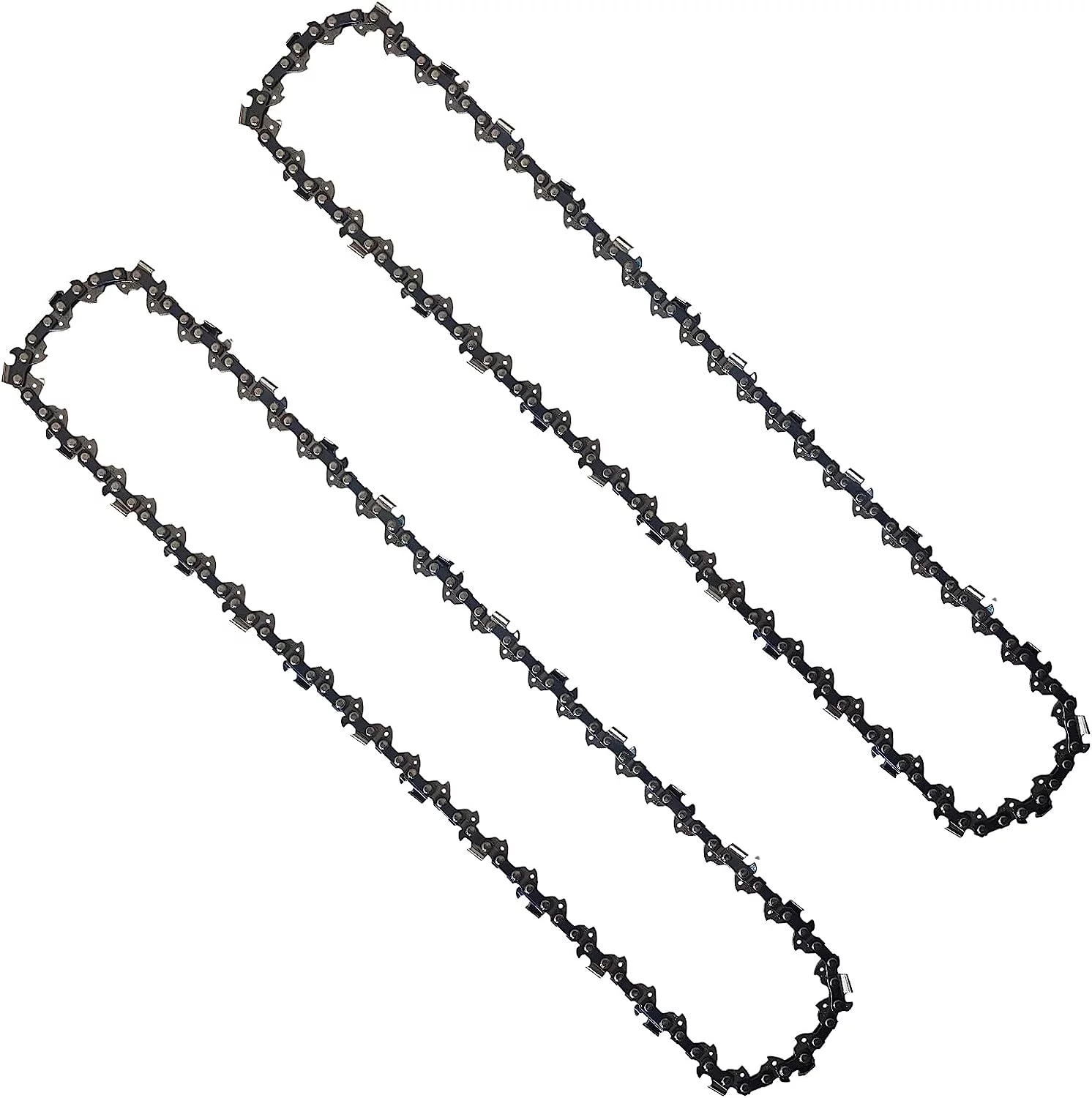 Opuladuo 2PC 16'' Chainsaw Chain for Husqvarna 135, 240, 120 Mark II, Replacement Chain for WEN 4017, 40417, 40417BT Chain Saw and More(3/8