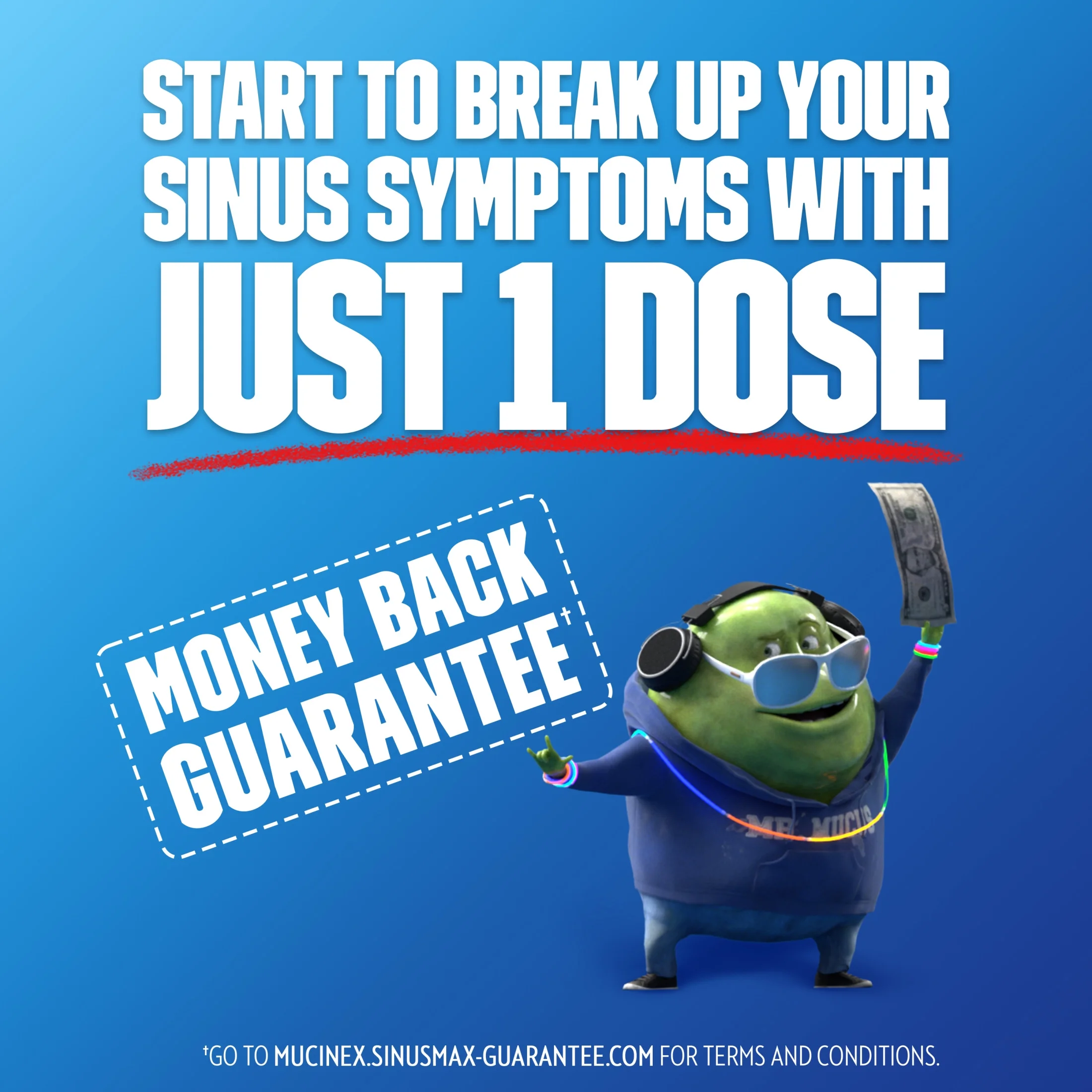 Mucinex Sinus-Max Day Pressure, Pain & Cough & Nightshift Sinus Medicine, OTC Symptom Relief, 20 Caplets