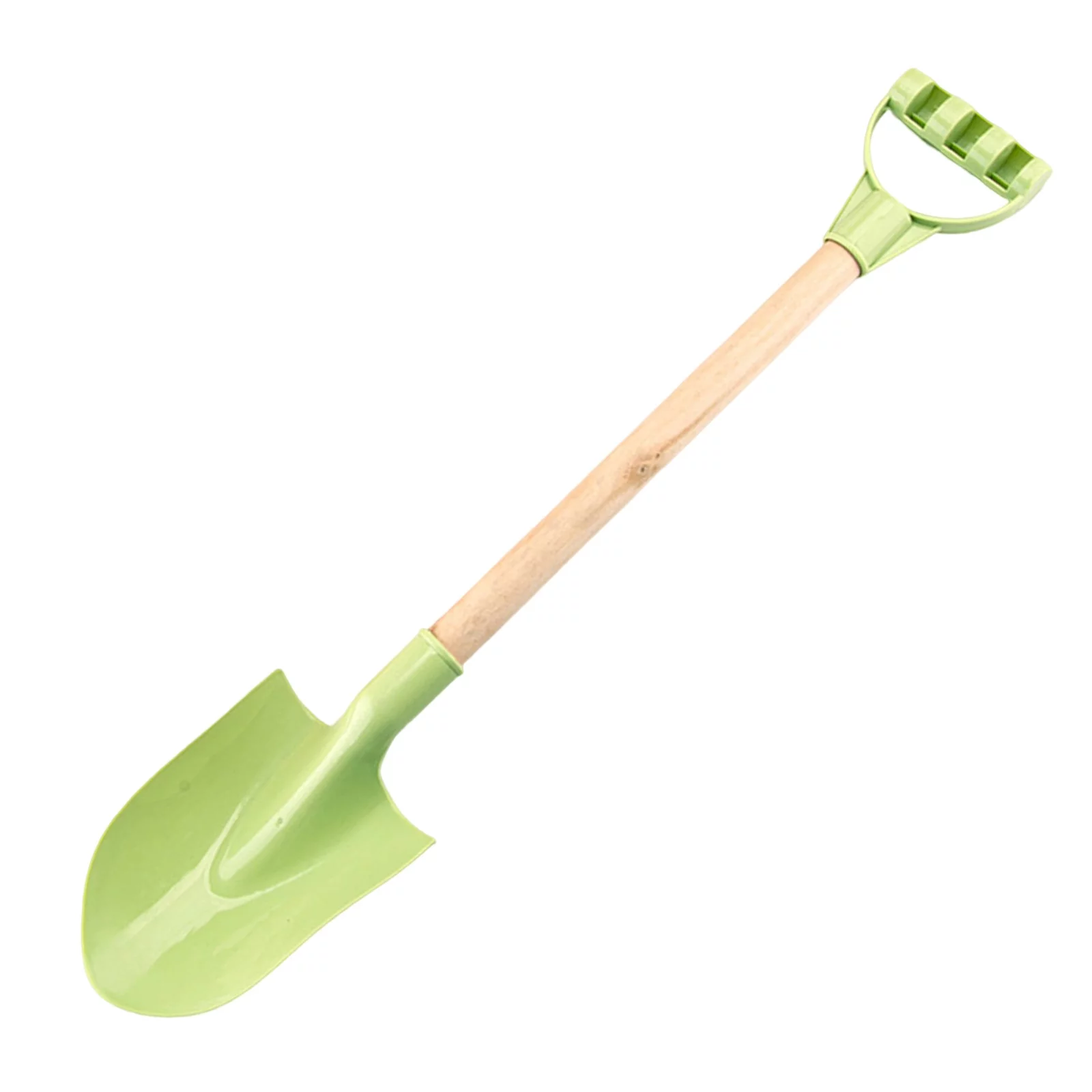 for Family Fun Heavy Duty Wooden Kids Sand Beach Shovel With & Handle Colors May Vary (Assorted Single Shovel With Handle) Inflatable