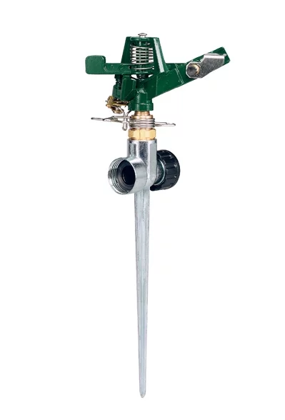 Orbit Metal Impact Water Sprinkler Head on Spike Base, Watering Sprinklers 91633