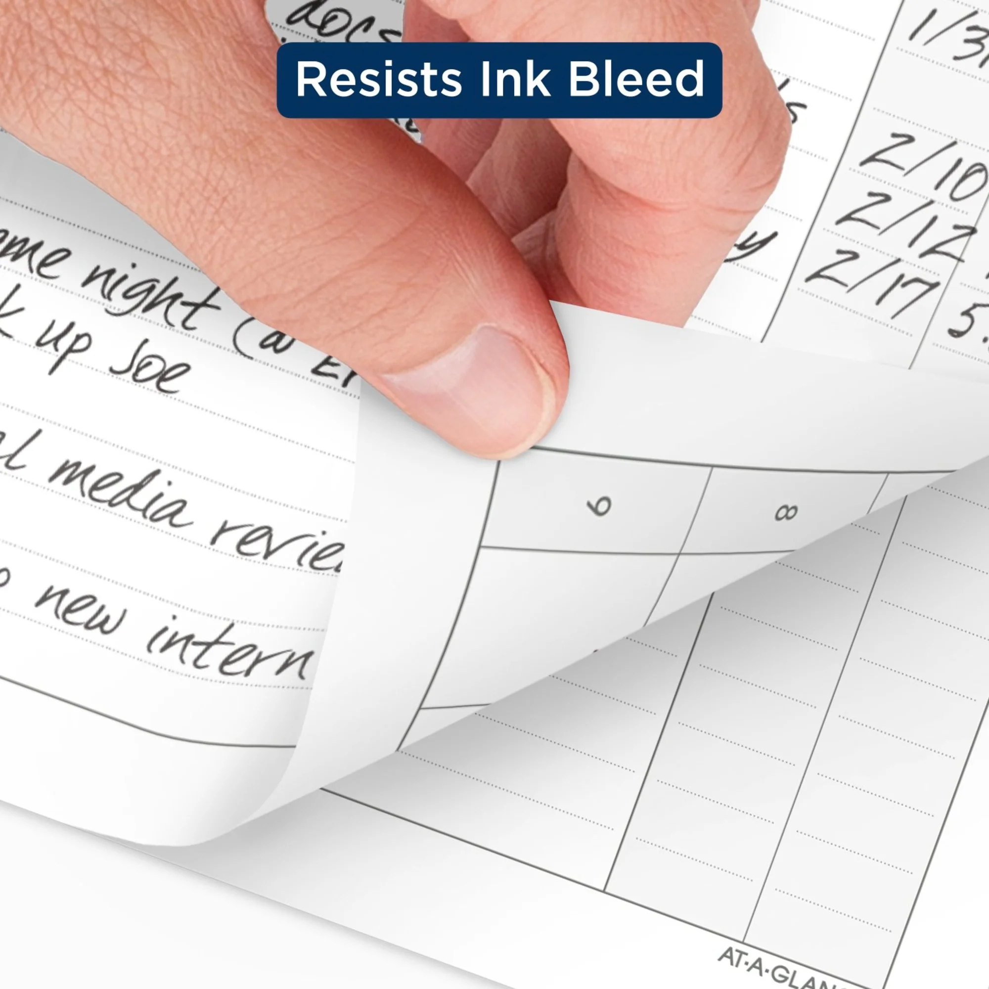 AT-A-GLANCE 2024 Weekly Planner Refill Wirebound Pocket 3 14 x 6 12 - Refillable