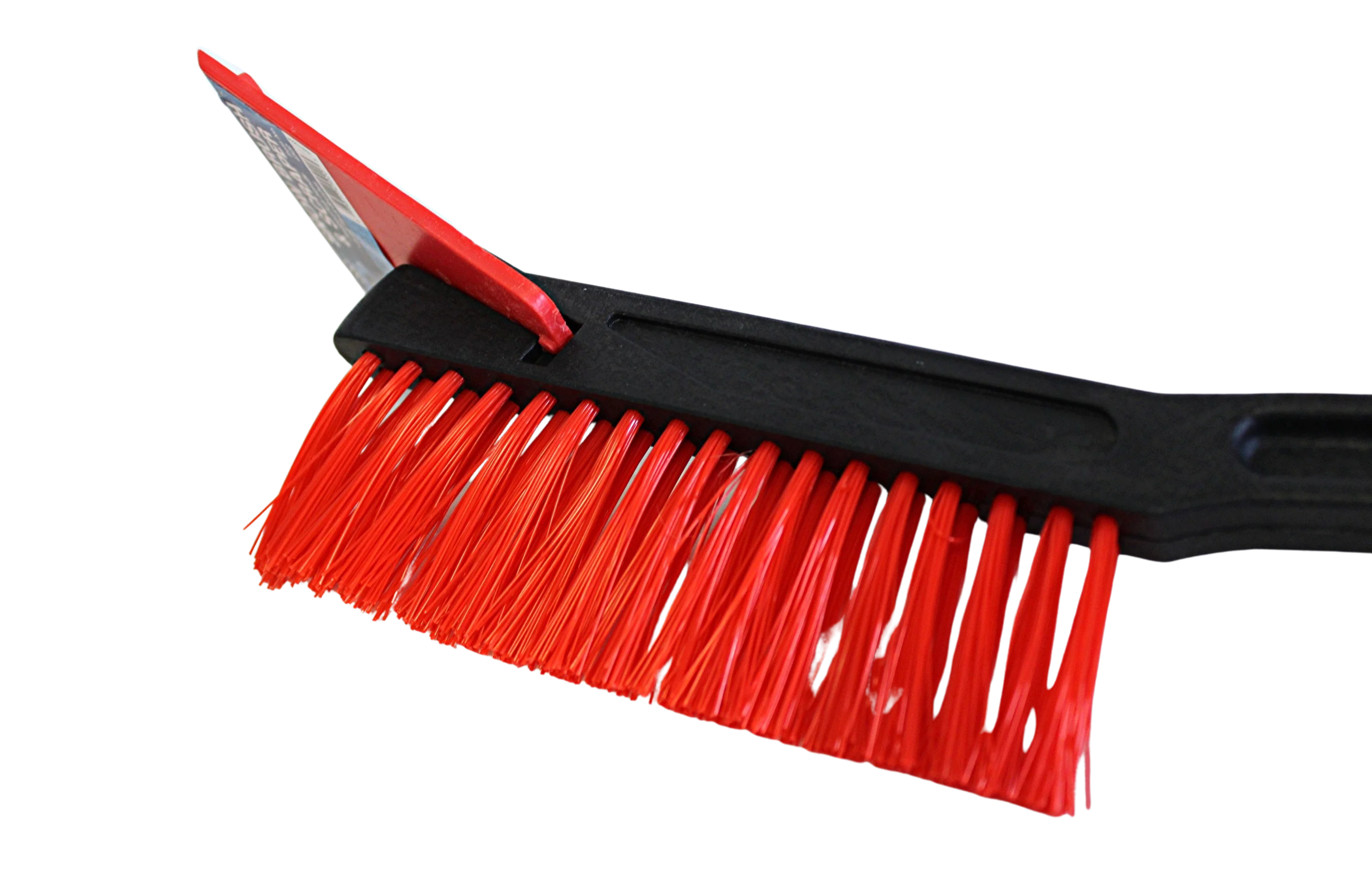 Dependable Industries 2 Pack Red Auto Snow Brush Scraper Combo 17