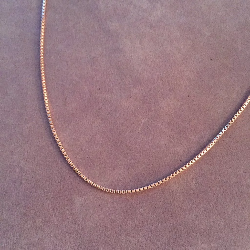 14K Rose Gold over Sterling Silver 24