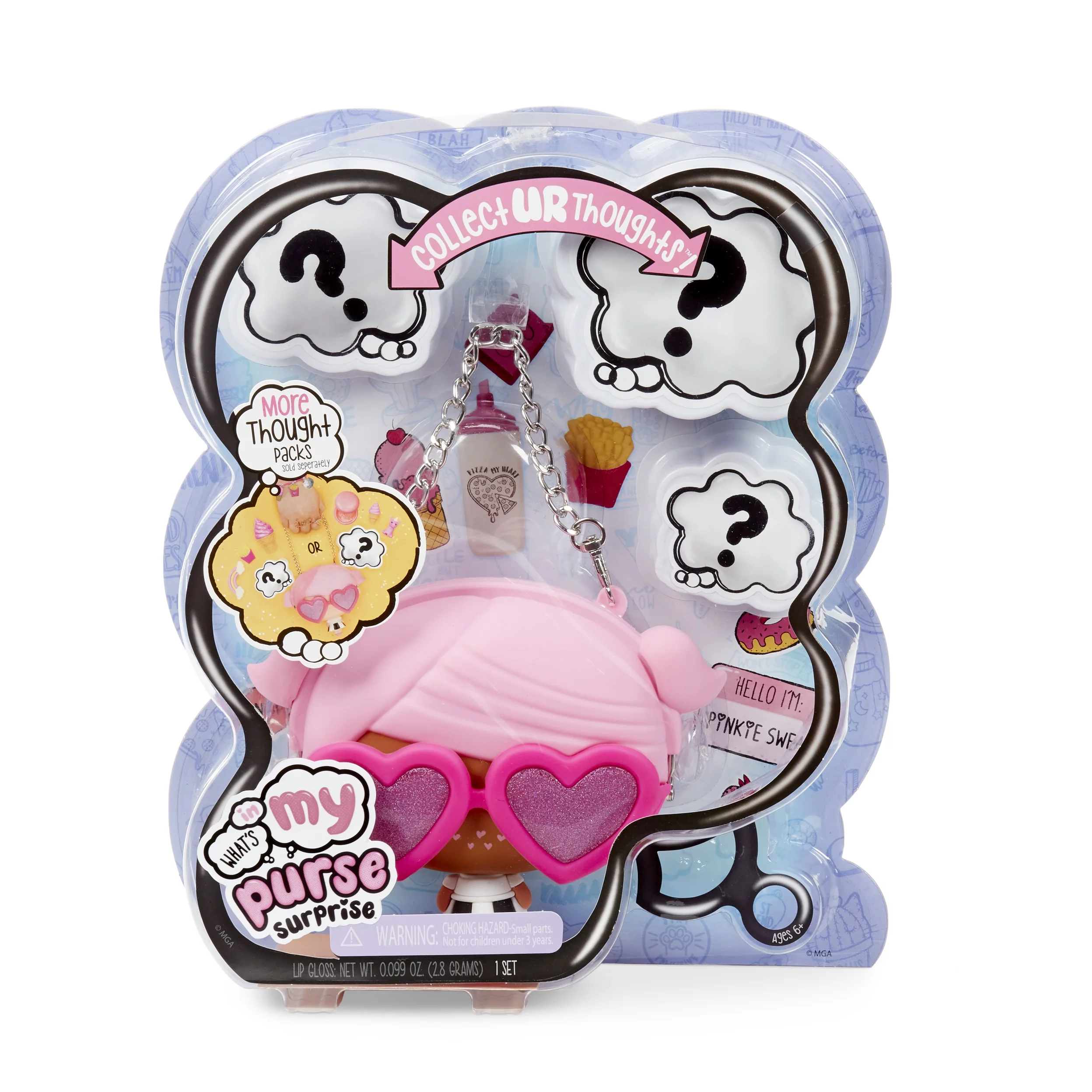 What?s in My Purse Surprise Doll Purse- Pink