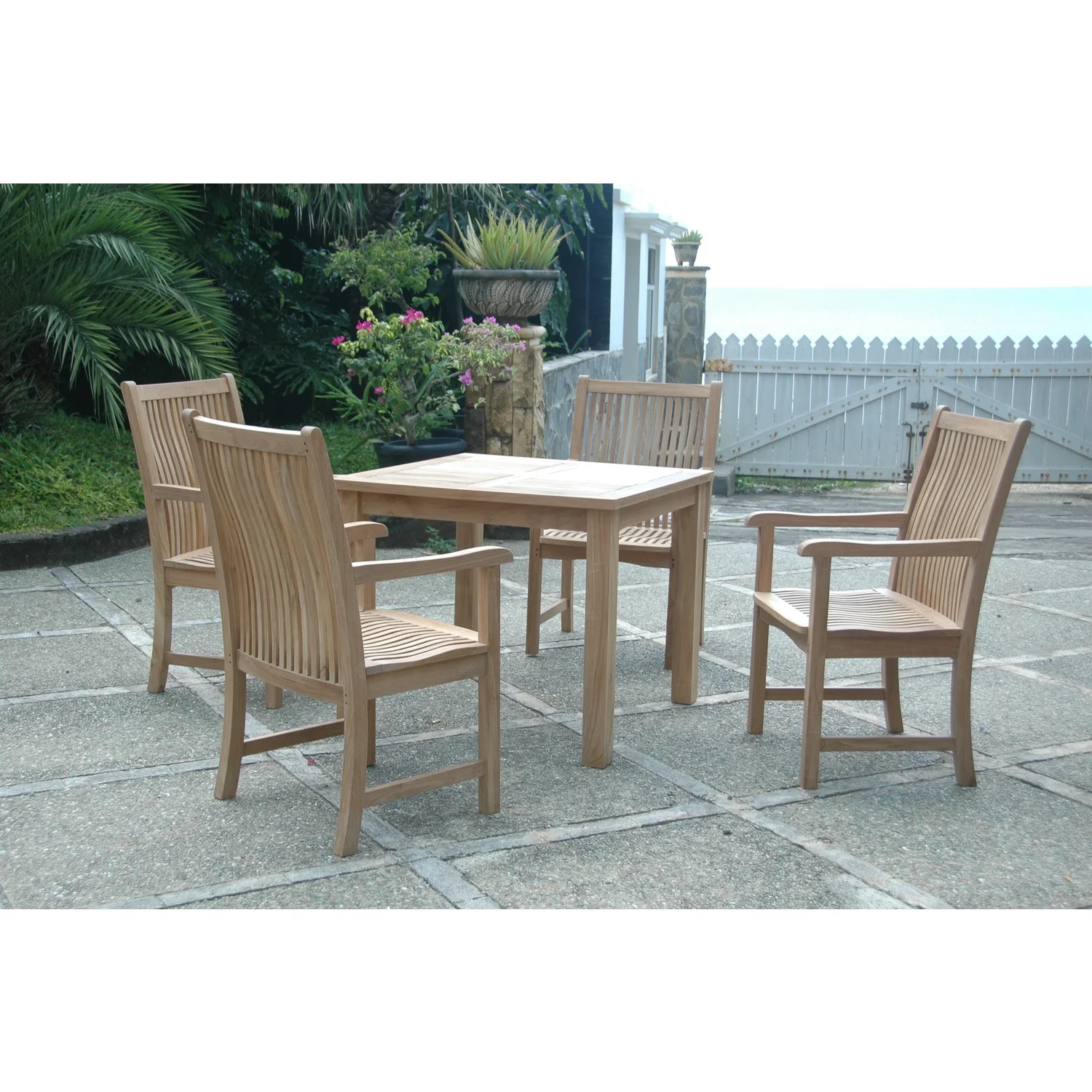 Maykoosh Bahama Earthy Elements 5-Pieces Bistro Set
