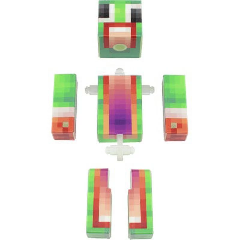 Green Big Mouth Guy Action Figure Toy, 4 Inch Custom Series Figurines by EnderToys