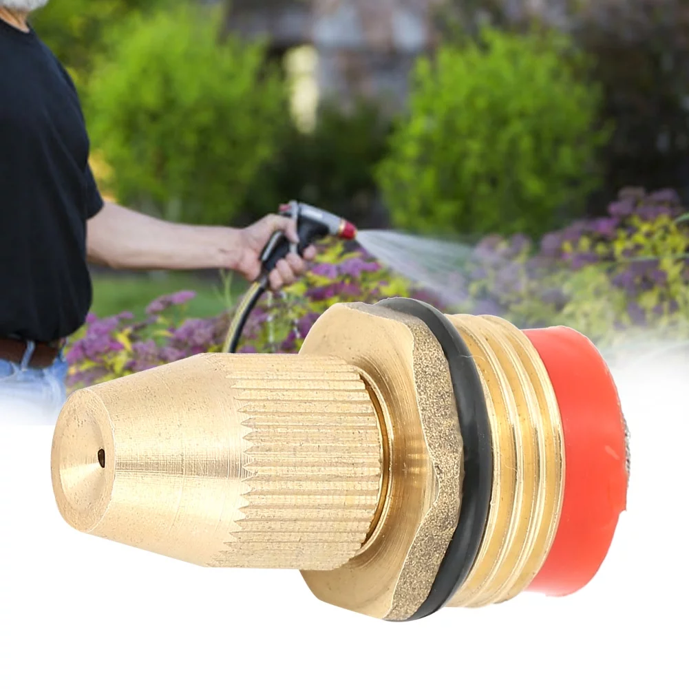 VIFERR 2Pcs Centrifugal Adjustable Micro Sprinkler Garden Irrigation Misting Spray Nozzle G1/2 DN15