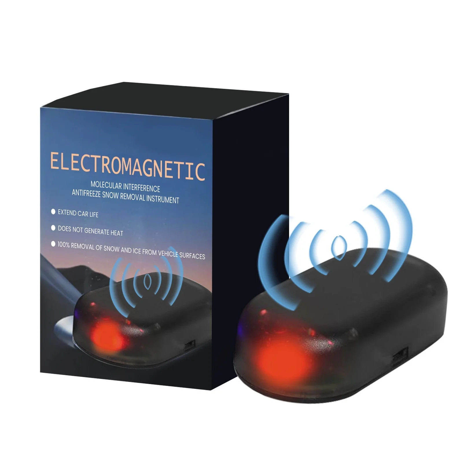 VBARHMQRT Electric Snow Ice Scraper Car Removal Tool Glass Deicer Melter Vehicle Defrosting Deicing