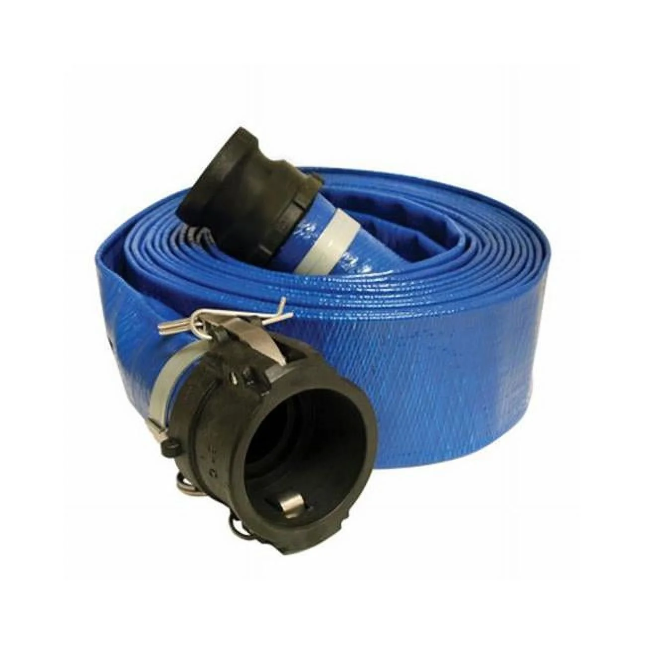 0.5 x 25 in. Disc Assm Lightweight Flexible PVC Hose, Blue