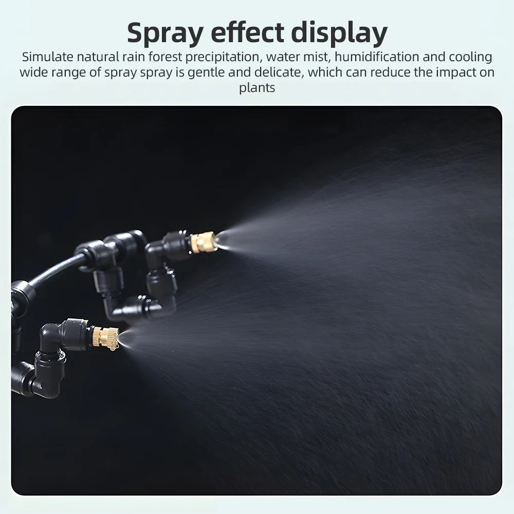 Mister System,Mister Qisuo Spray Nozzles Terrariums Spray – Mister Low Noise With Low Dsfen Spray Adjustable Nozzles Noise And Adjustable Nozzles Snake Mister With Amphibian Low