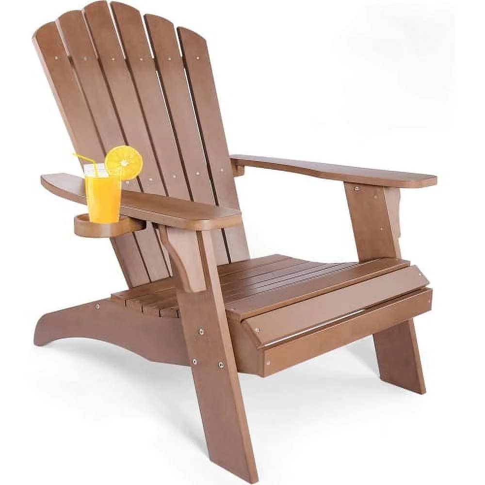 Polystyrene Adirondack Chair - Brown