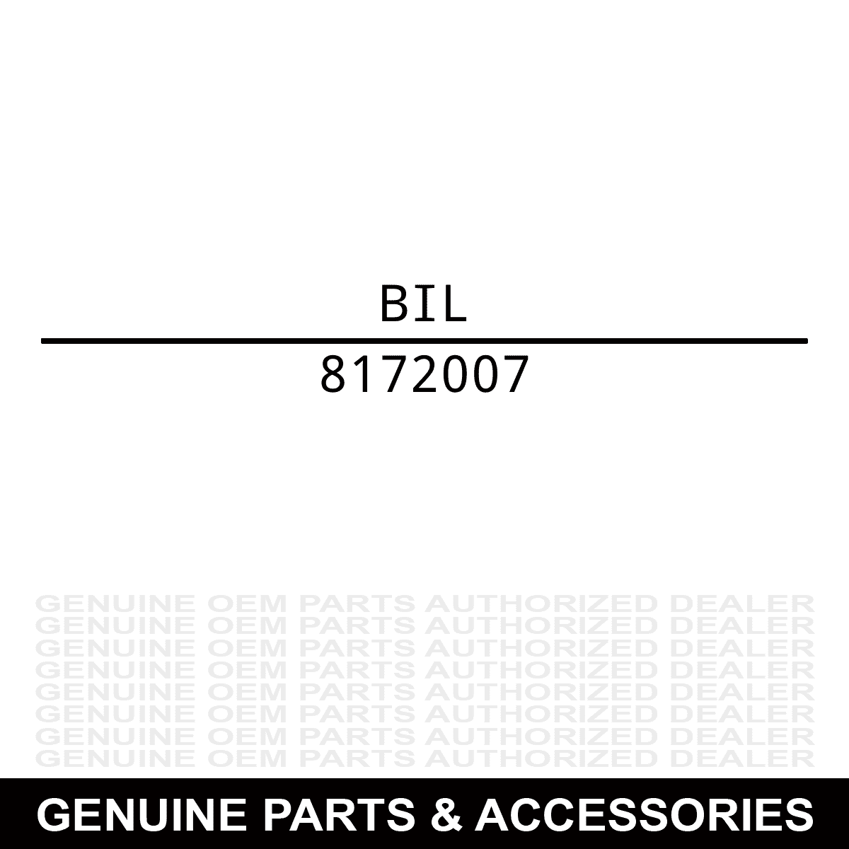 Billy Goat 8172007 Washer 1/4