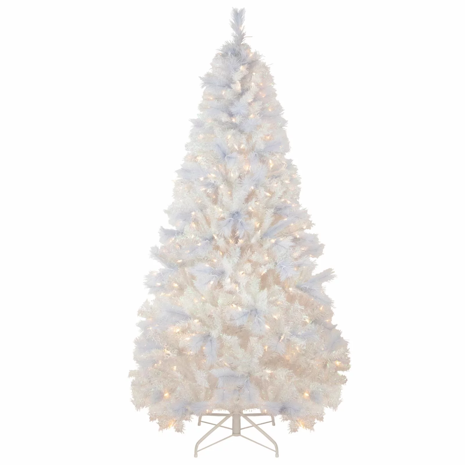 Northlight 7.5ft Artificial White Spruce Pre-Lit Full Christmas Tree