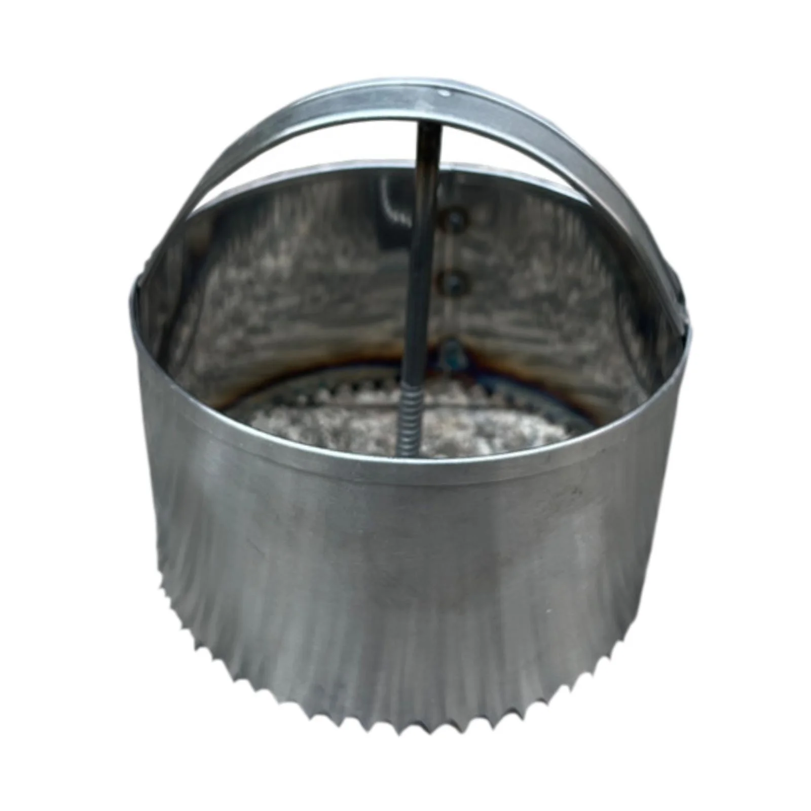 koolsoo Bulb Planter Depth 2.36in Serrated Base Bulb Planter Tool Quick Digging Lawn 10x10cm