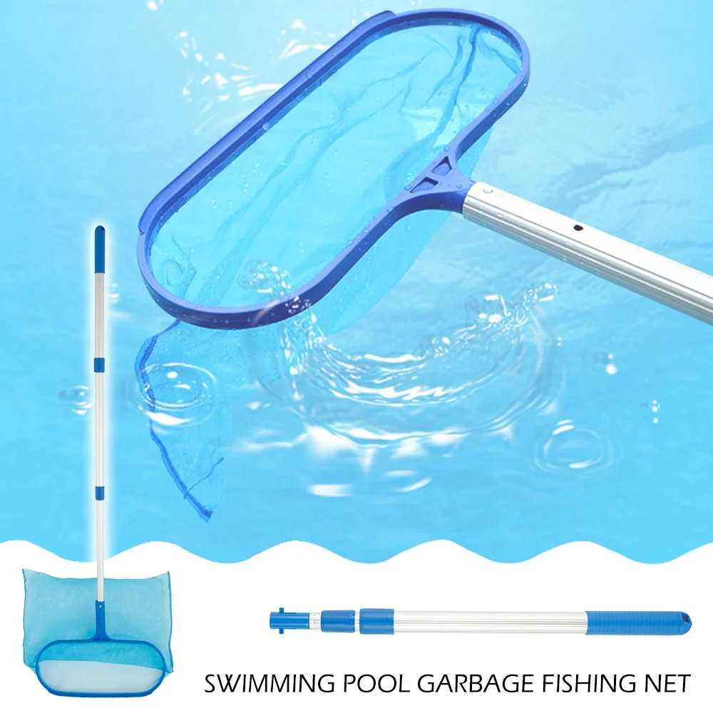 ODOMY Swimming Pool Leaf Skimmer Net with Telescopic Pole