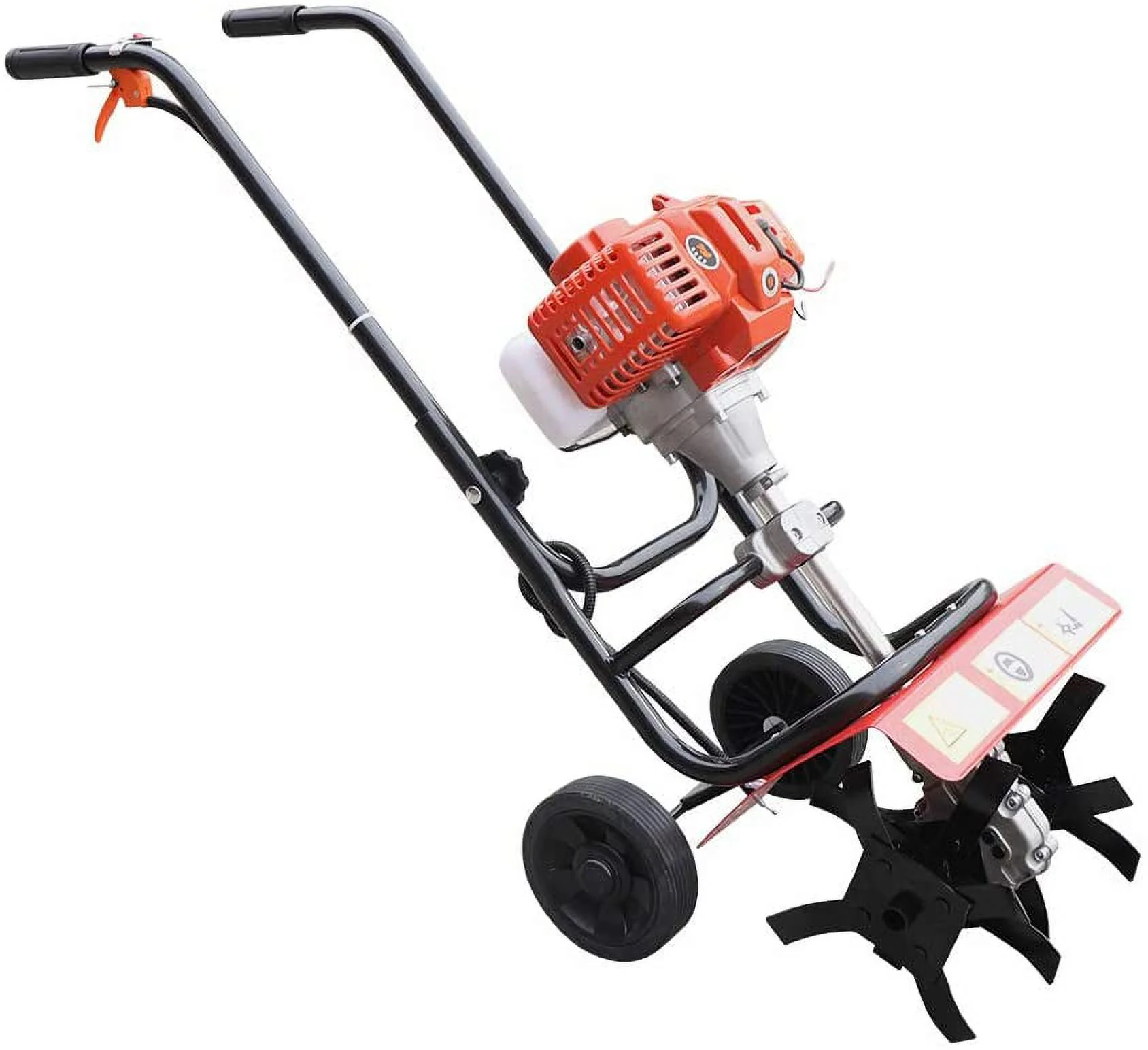 Fetcoi Hand-Pull Recoil Hand Push Soil Micro Tiller ZN-8001 1F44F-5 Engine 52CC Cordless Cultivator & Tillers