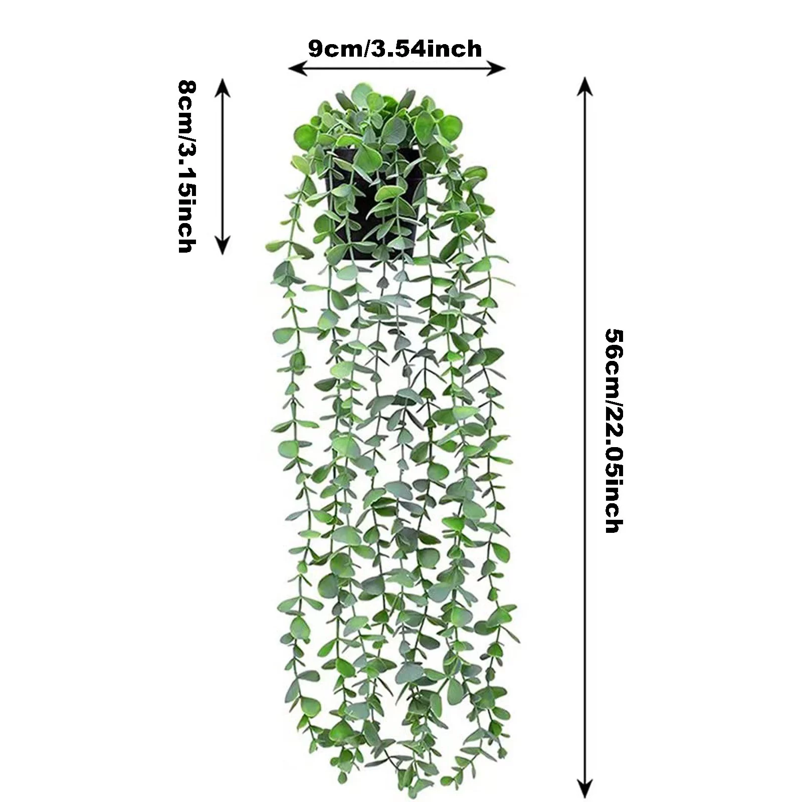 Winter Arrangements Artificial Artificial Hanging Leaf Vine Potting Indoor Outdoor Decoration 2pcs Top 10 Birthday Gifts For Her