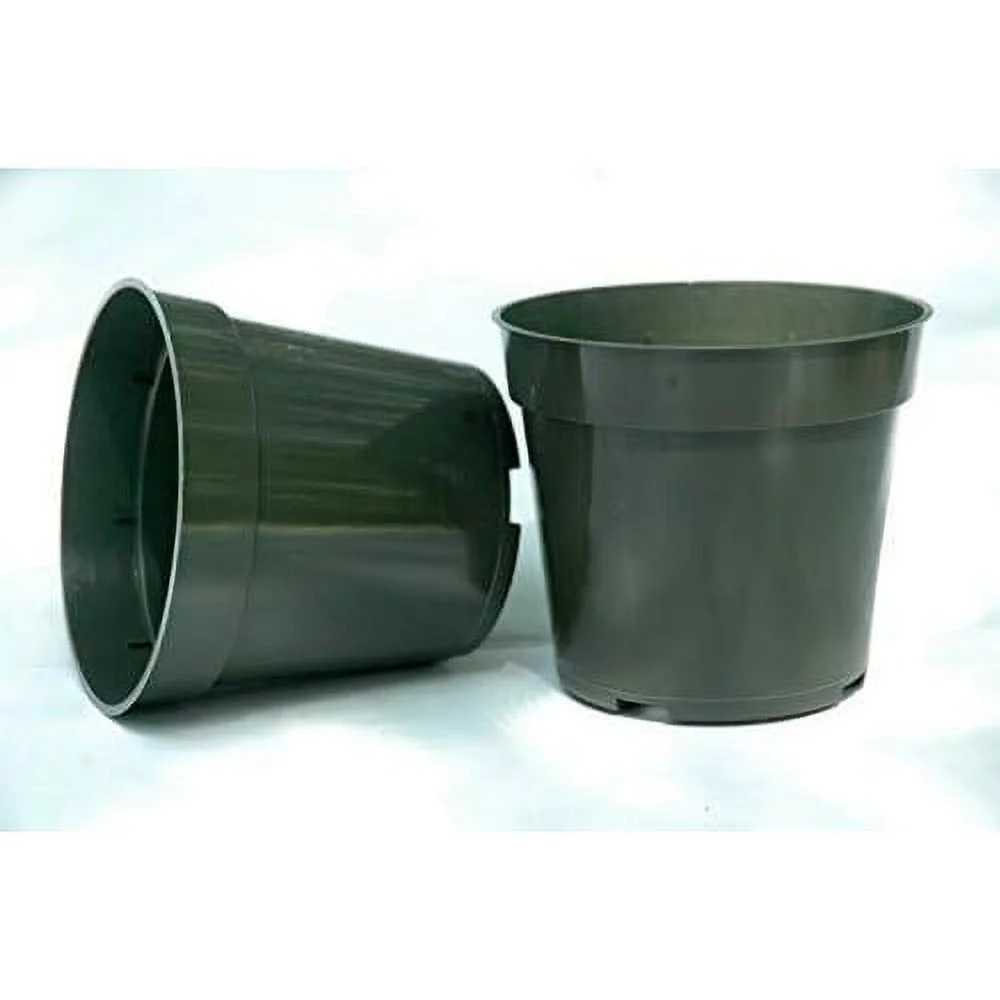 4 Inch Standard Plastic Pots For Plants, Cutting, And Seedlings - 30 Pack