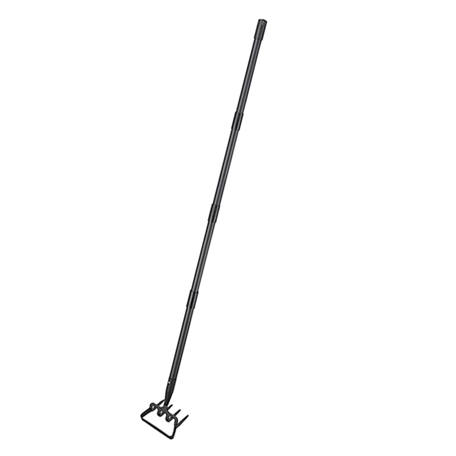 Hoe and Cultivator for Weeding, 2 in 1 Heavy Duty with Handle, Scuffle Garden Hoe with Rake, Metal Weeding Loop Hoe 1.6m