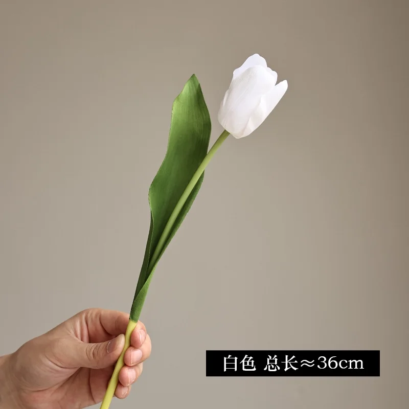 Premium Moist-Touch Tulip - Exquisite Indoor Decor for Weddings and Home