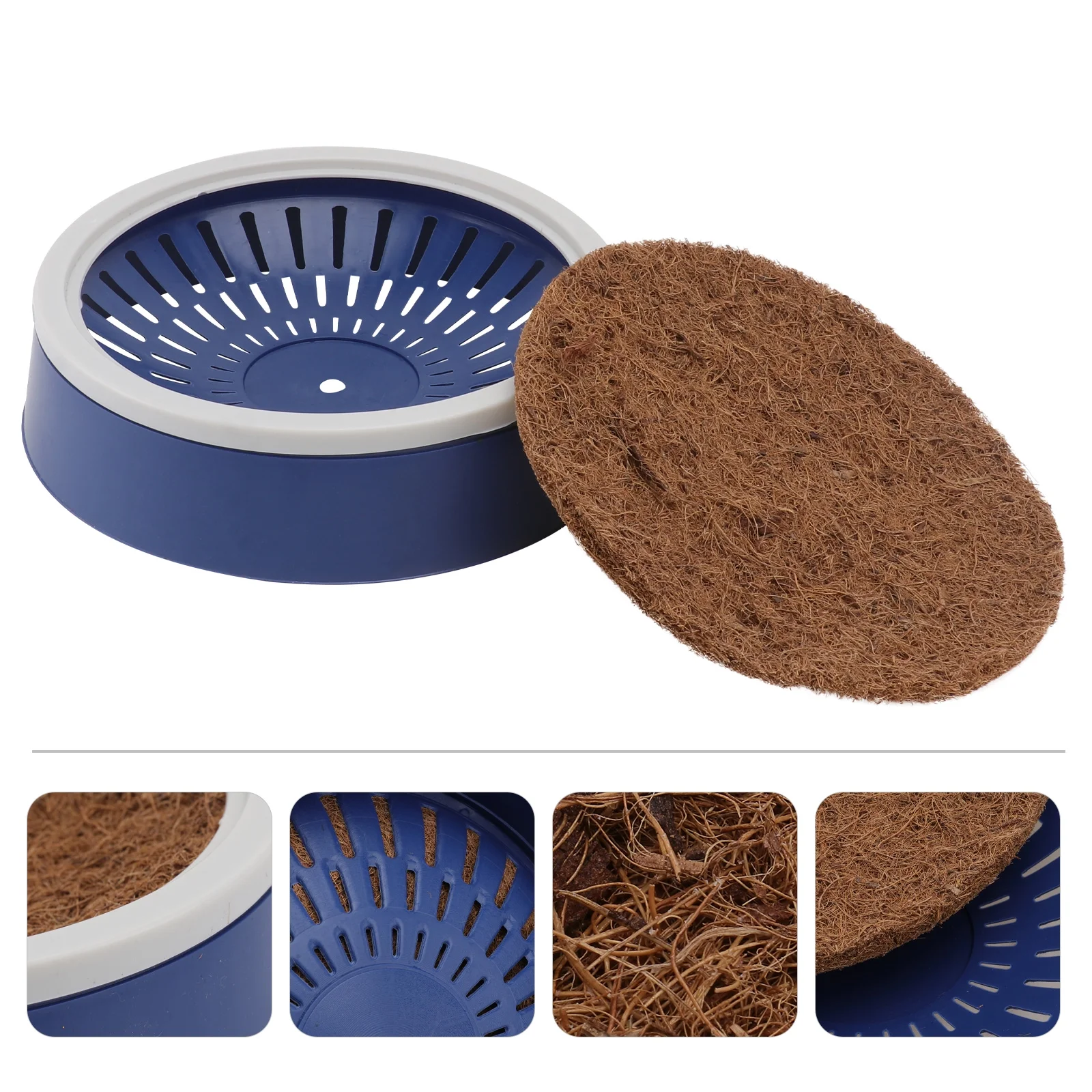 2 Sets Pigeon Nest Coconut Cushion Bird Egg Pet Nest Pet Supplies Bird Supply