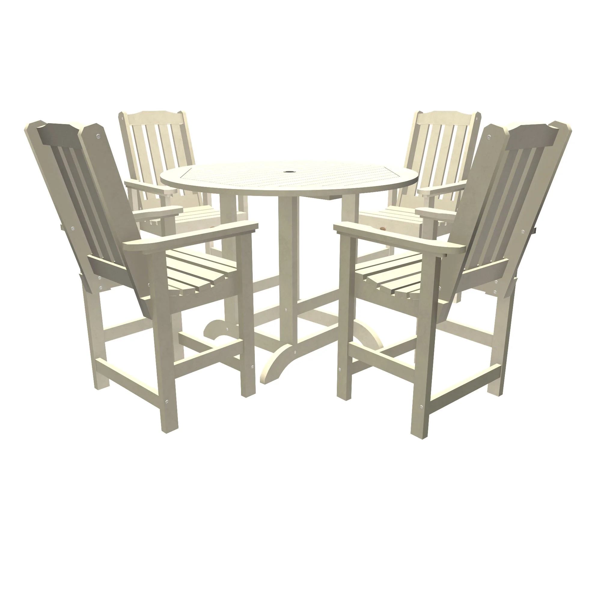 Highwood 5pc Lehigh Round Dining Set - Counter Height