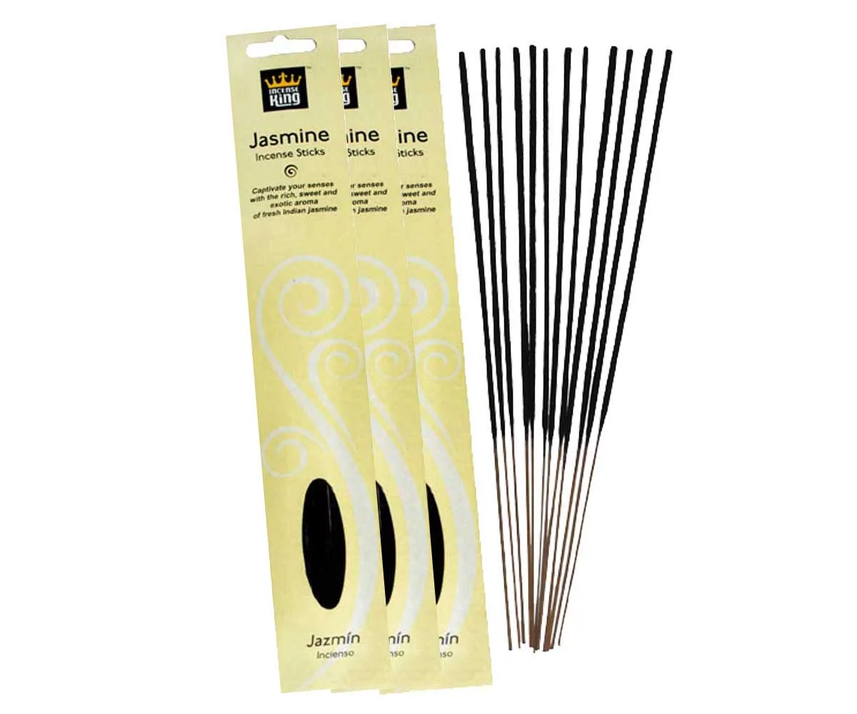 Incense King Collection Incense 3-Pack 15 gm 45 gm Total (Jasmin)