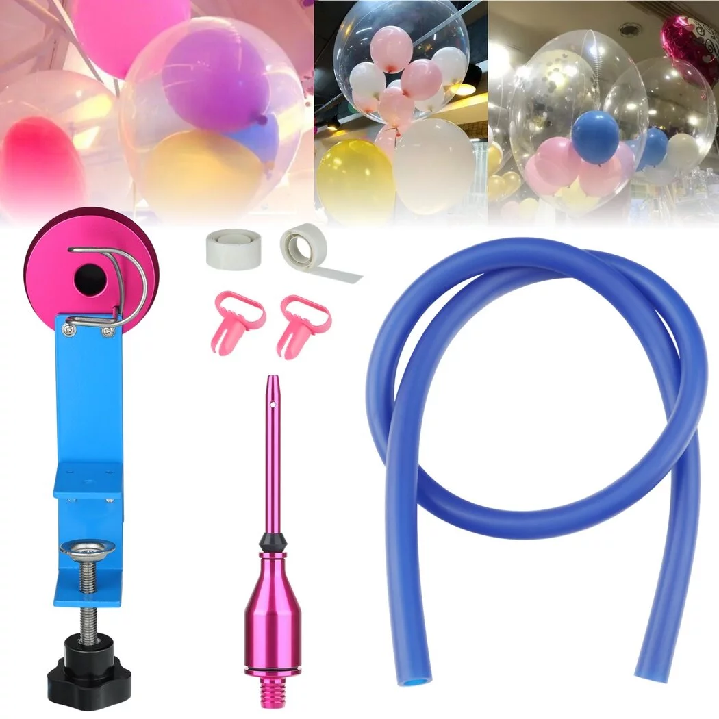 Balloon Stuffing Machine, Balloon Stuffing Tool Kit for Wedding Party Birthday Balloons Decoration Balloon Art Supply