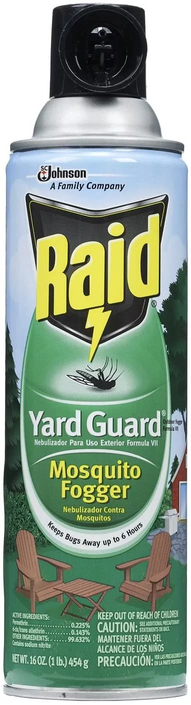 Raid 01601 16 oz Yard Guard Outdoor Fogger