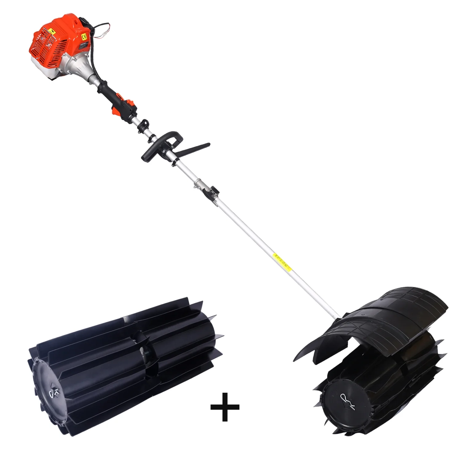 snow sweeper GASOLINE POWERED PADDLE PRO 52CC 2 STROKE  with 2pcs PADDLE 27.2x10.4” EPA
