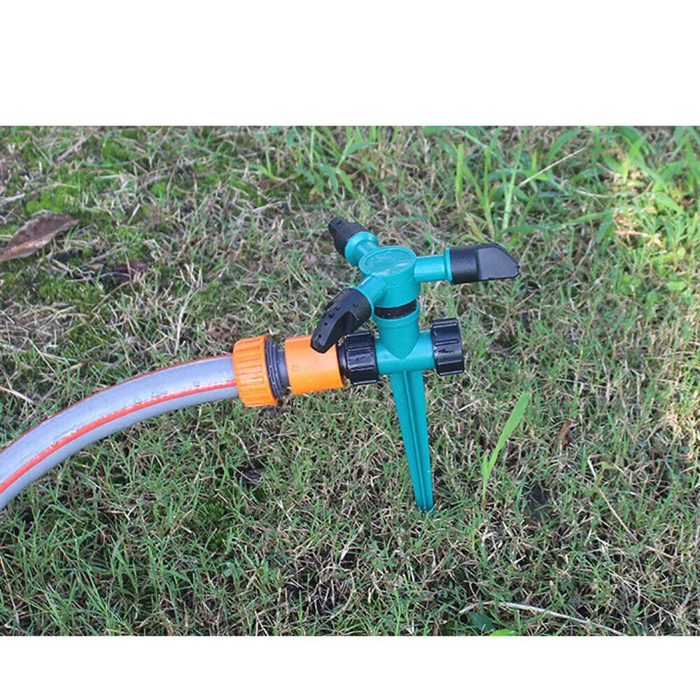 2X Garden Sprinkler Automatic Lawn Sprinkler Watering Irrigation 360 Rotating