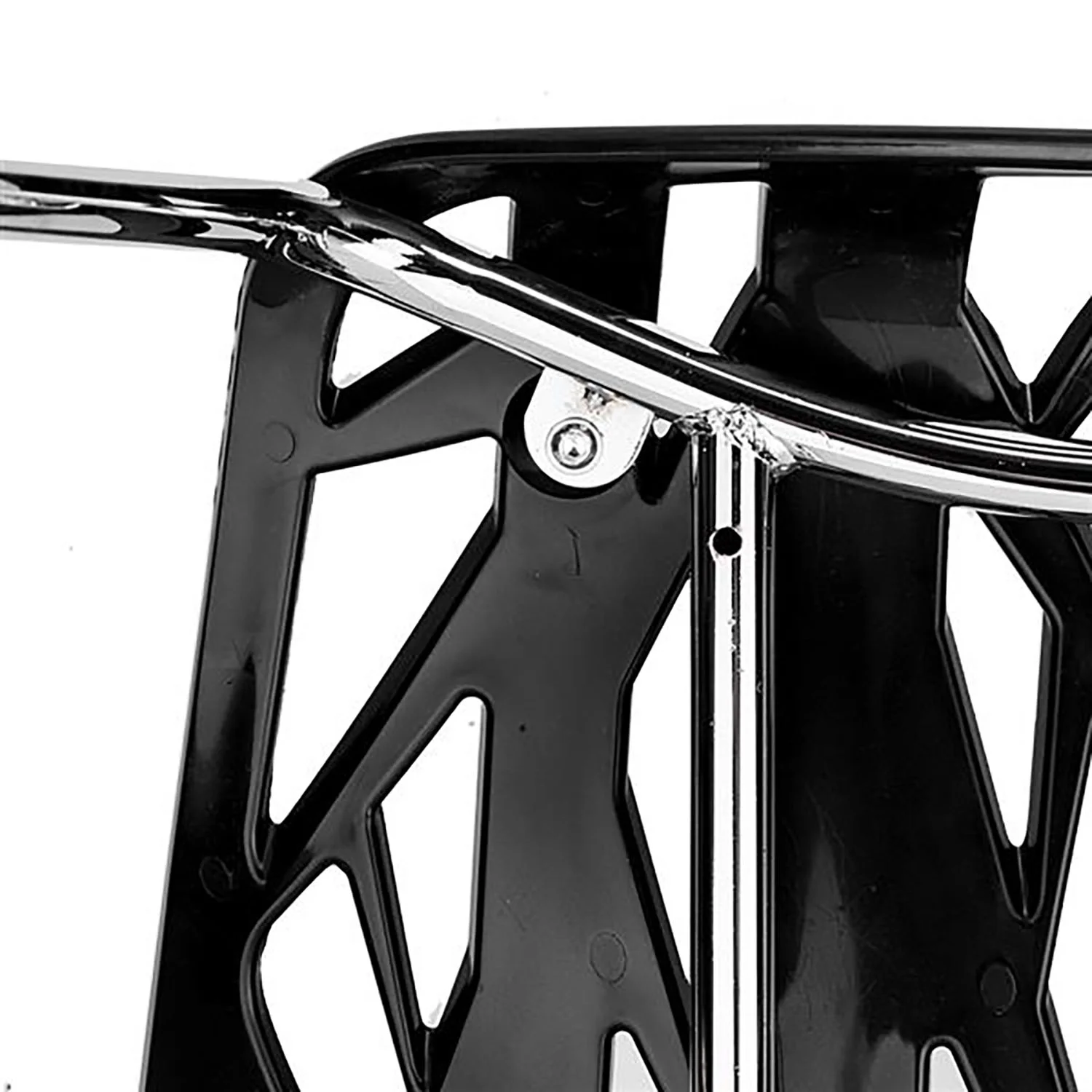 4pcs Bird's Nest Style Lounge Chair Black