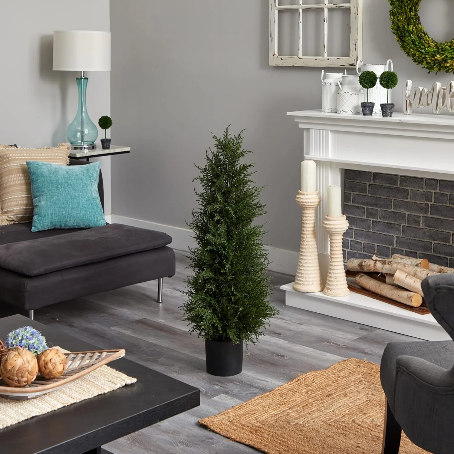 HYUN 42in. Cedar Tree, 10.5