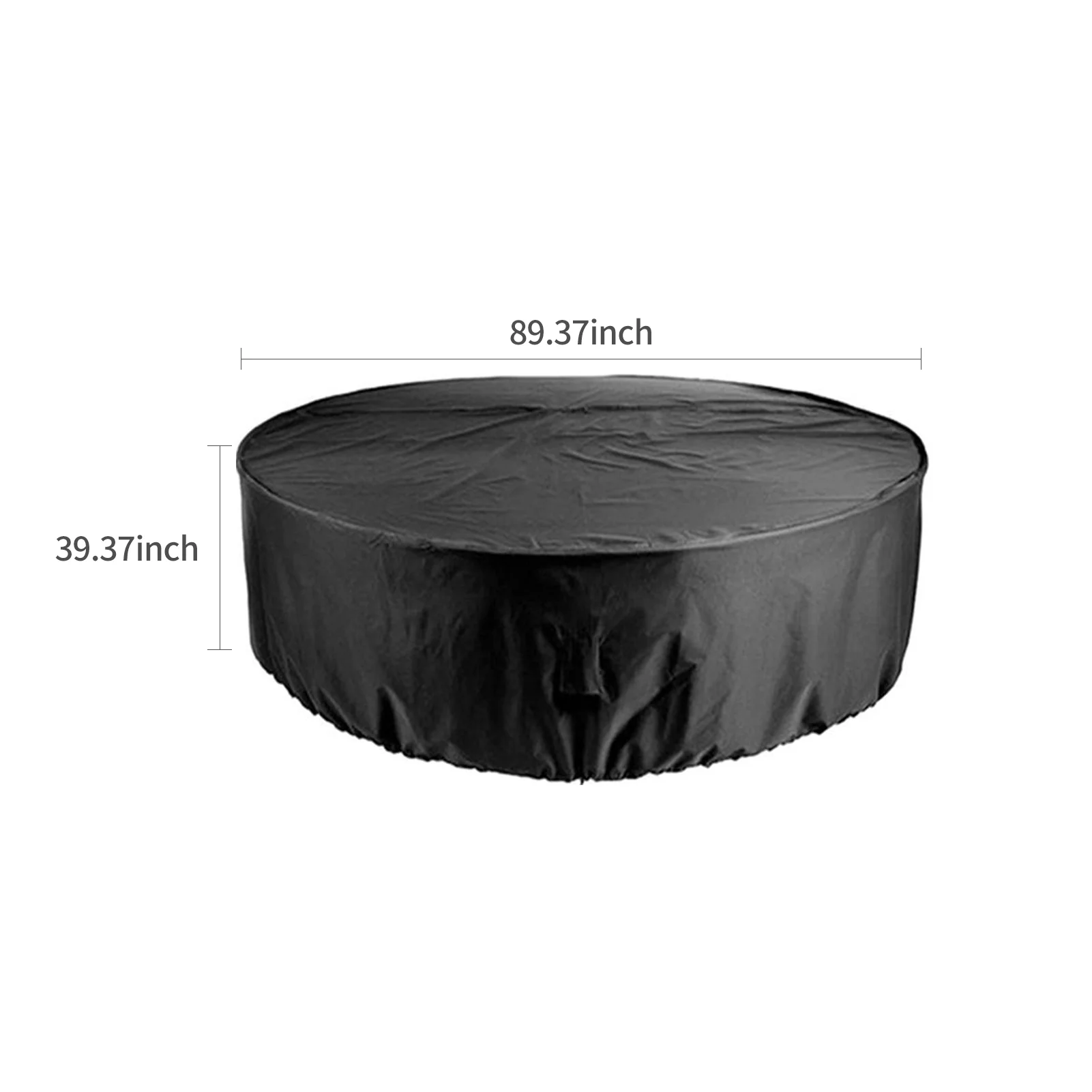 Outdoor Patio Furniture Covers Waterproof Table Chair Set Covers Windproof Tear-Resistant Round Cover For Outdoor Garden Patio Yard Park Furniture Cover