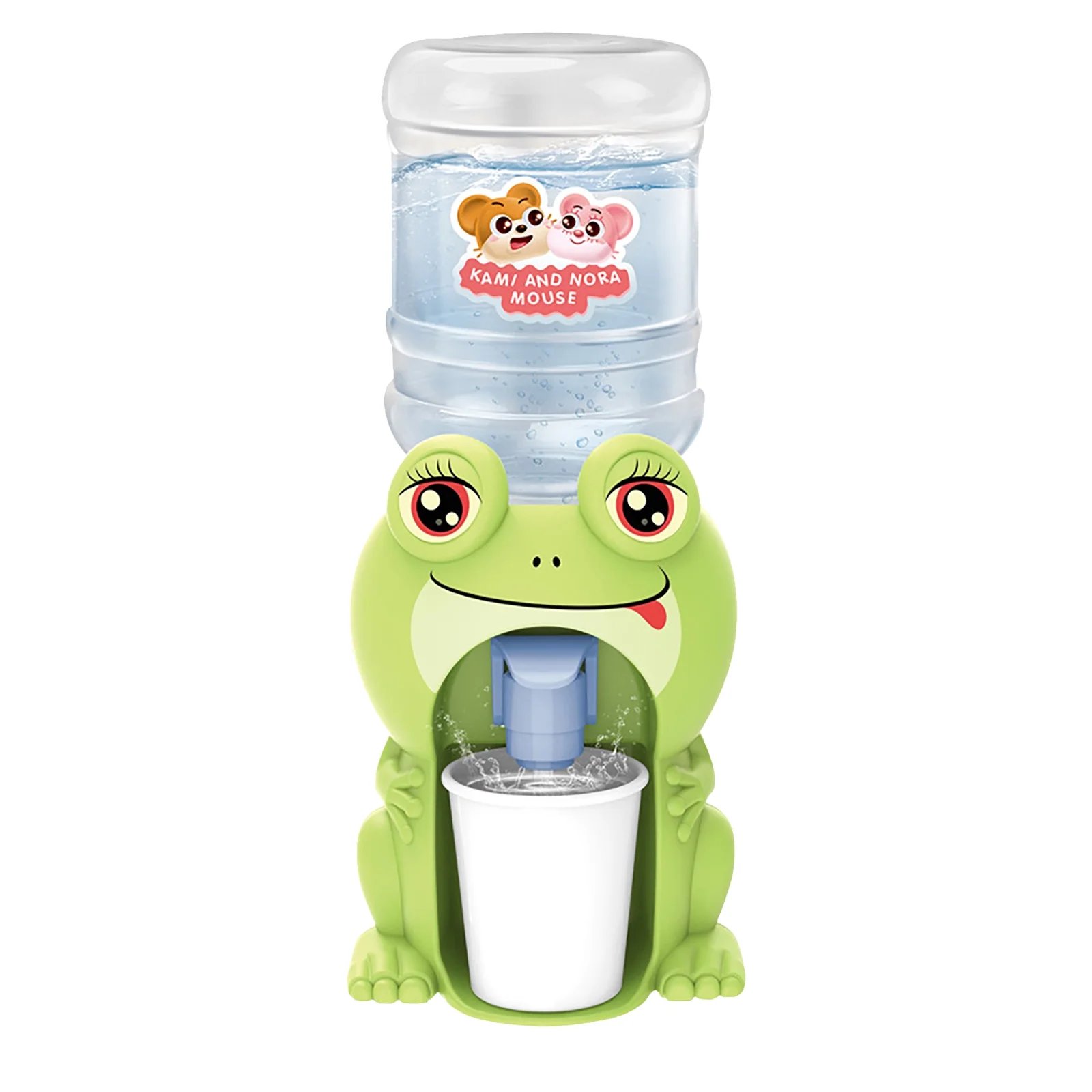 iju7gthy Small Summer Toys for Kids Bulk 4Th of July CartoonWater Dispenser Play House Kitchen Toys Flavor Drink Machine
