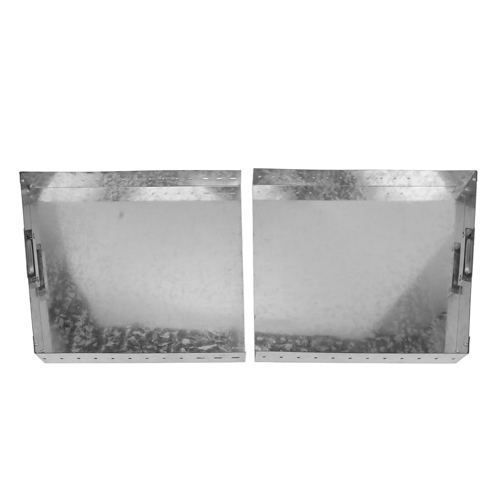 VIFERR Fireplace Tray, Steel Expandable Ashes Pan for Ashes Collection Galvanized Steel Ember Holder Collector for Home Outdoor