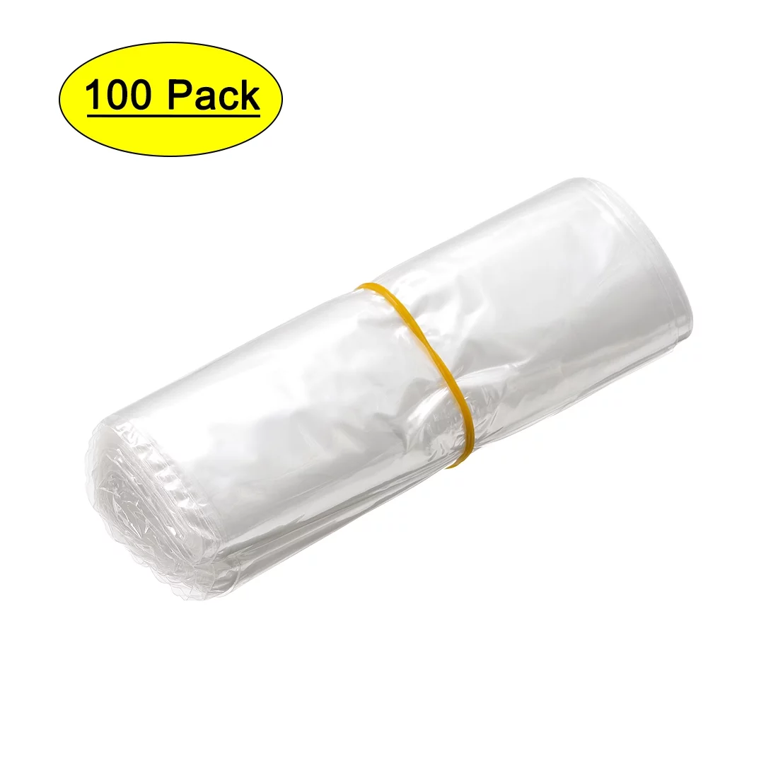Uxcell 10 inch x 5.5 inch Shrink Wrap Bags Packaging Sealer Bags Transparent 100 Pack