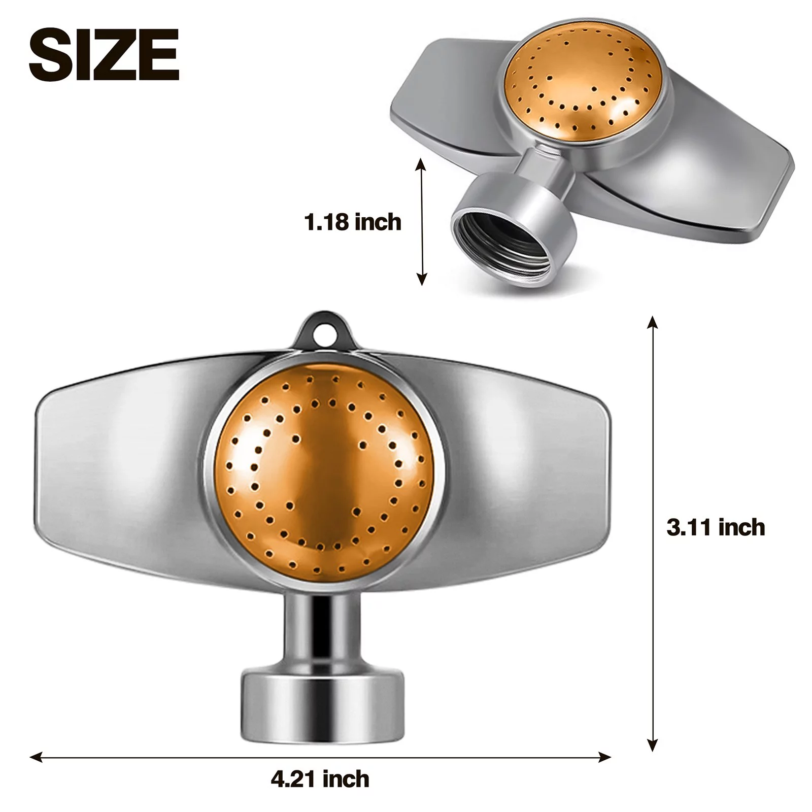 ZiSUGP 2pcs Irrigation Watering Green Sprinkler Sprinkler Agricultural Garden Automatic Sprinkler Garden Sprinkler Water 360 Spraying Garden Tools