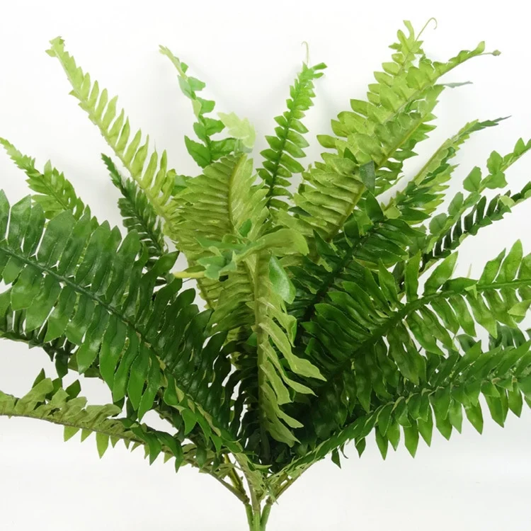 Meirui Simulation Persian grass plant wall flower arrangement with leaf silk cloth Persian grass leaf leaf leaf leaf leaves leaves