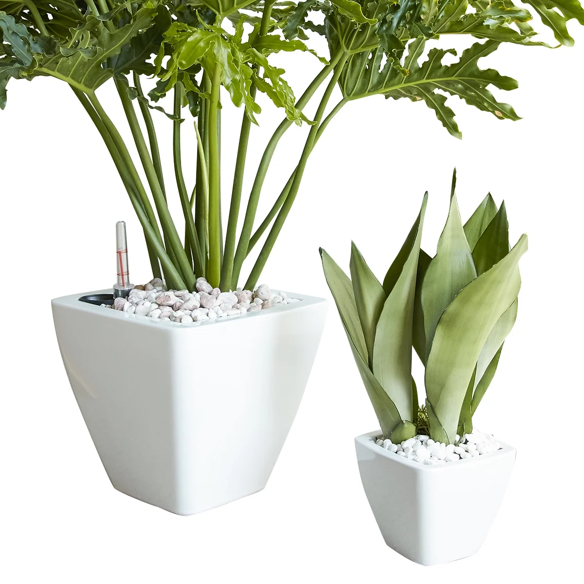 CHYITB 2-Pack Smart Self-watering Planter Pot for Indoor and Outdoor -  - Square Cone
