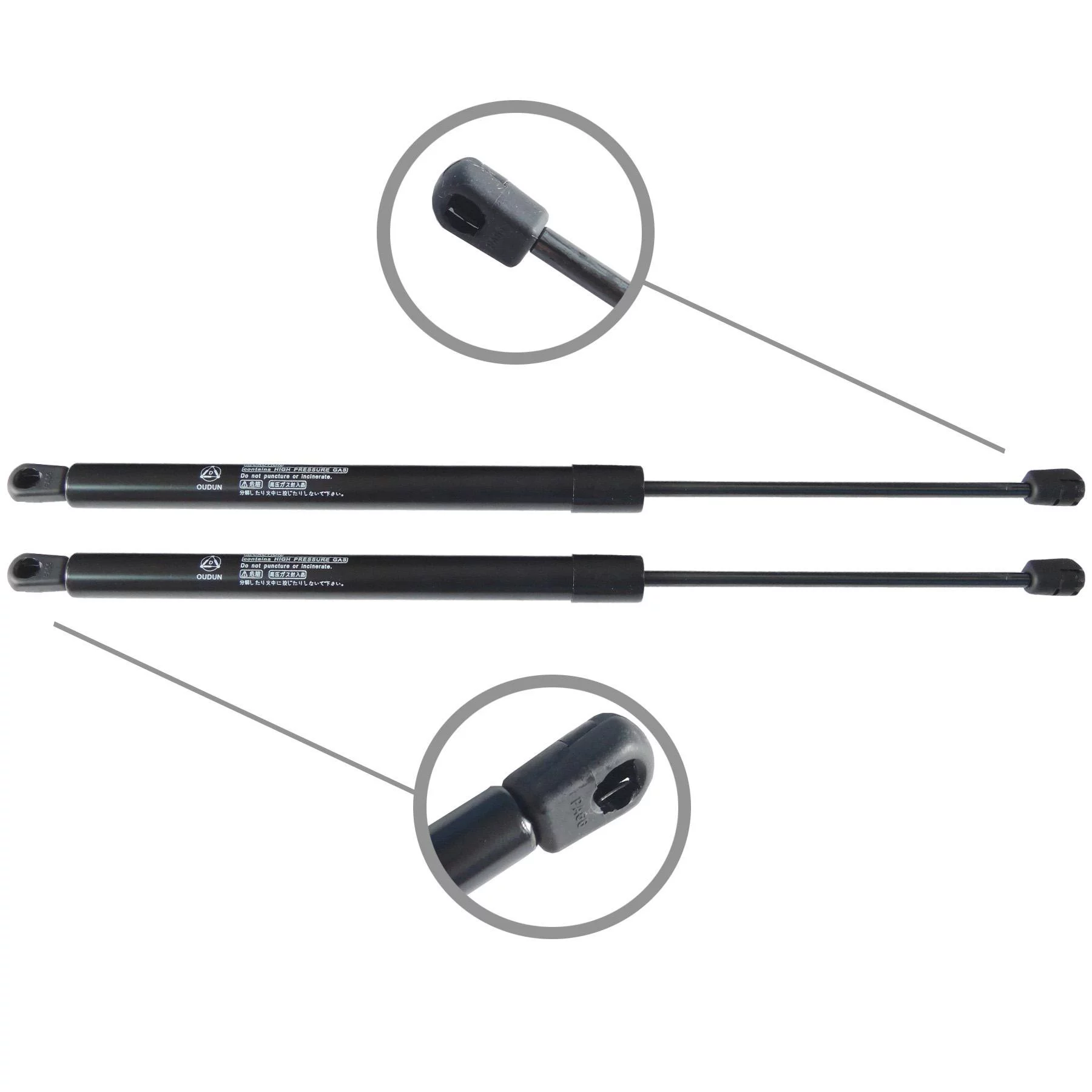 2pcs Rear Hatch Lift Supports Strut Shocks Fit Mustang Aspen Grand Marquis Capri