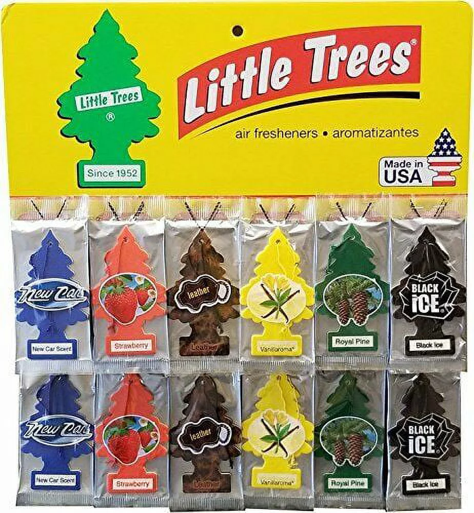 Wild Cherry Little Trees U1P-10311 MADE IN USA Pack of 72