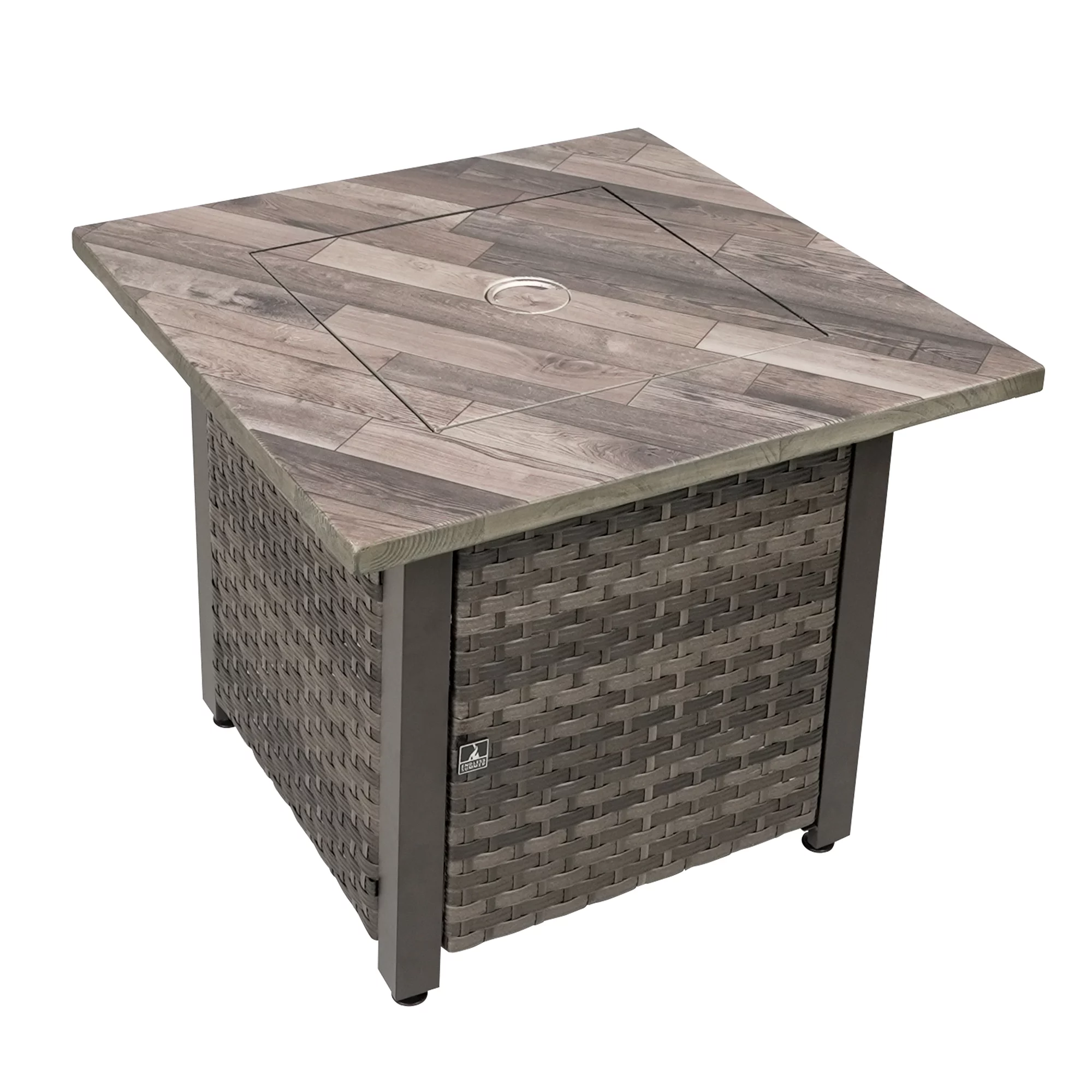 Endless Summer - The Quinn 30 Inch Square Gas Fire Table