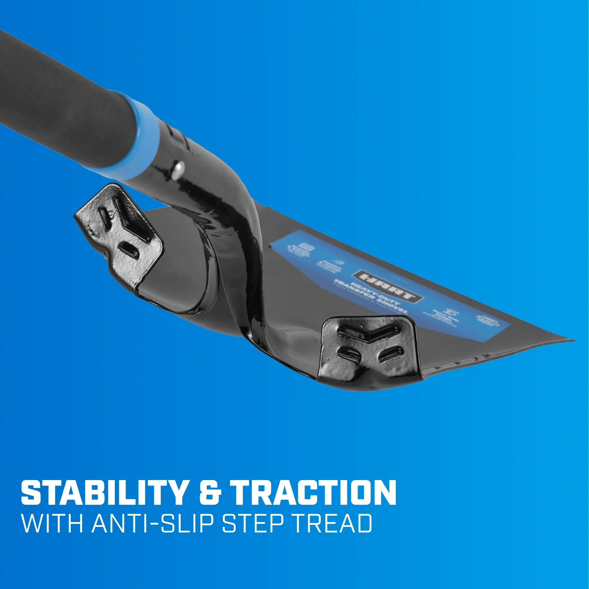 HART Heavy-Duty Transfer Shovel with Fiber glass Handle