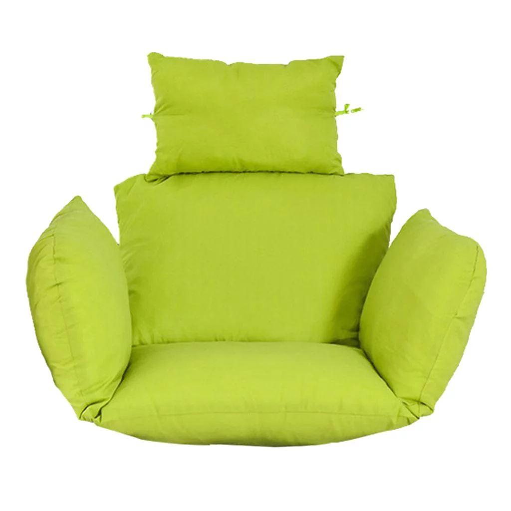Hanging Egg ,Hammock with Soft Seat Cushion , Multifunctional Hanging indoor e outdoor Bedroom patio and garden Porch Yard Green
