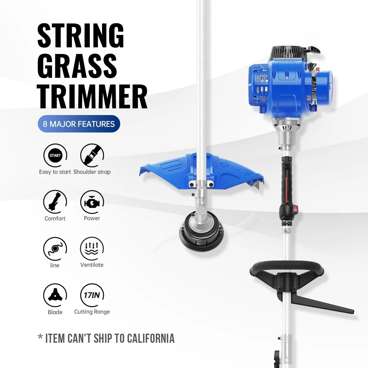 WILD BADGER POWER Weed Eater  31cc 17