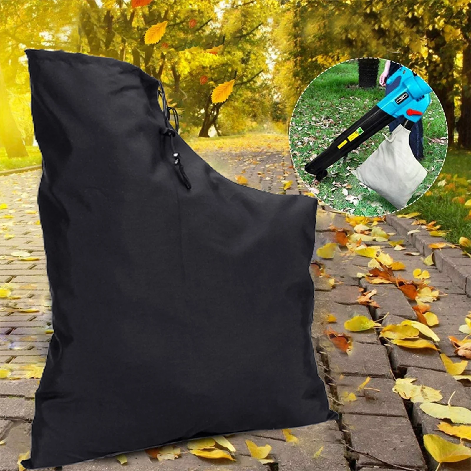 Outdoor Leaf Blower Waterproof Oxford Cloth Vacuum Leaf Storage