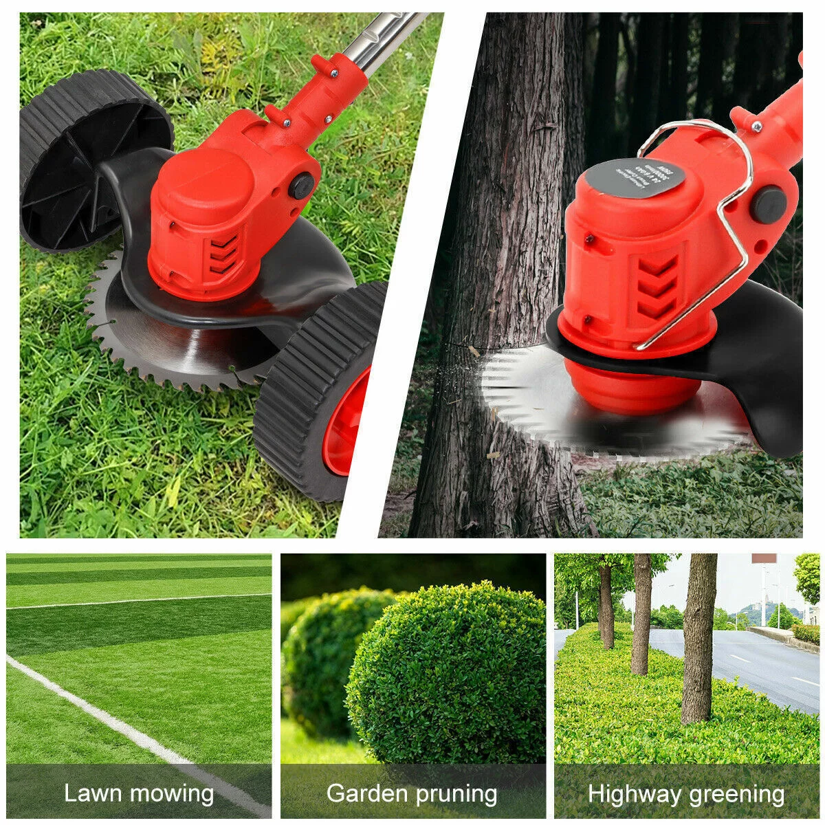 Grass Trimmer Cordless Electric Weed Eaters,Weed Trimmer,Weed Lawn Trimmer